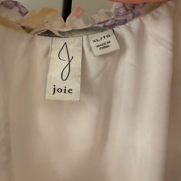 Joie Pastel Floral Dress with Ruffle Sleeves - Picture 7 of 7